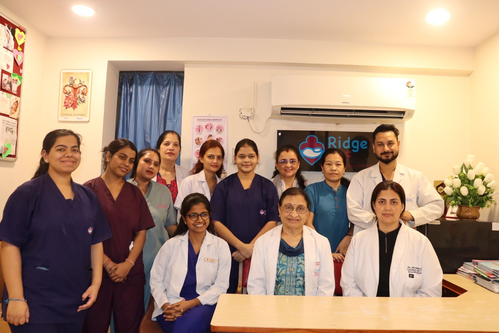 The Ridge IVF team